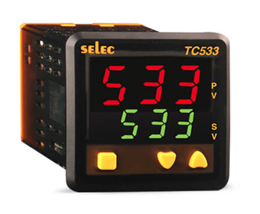 Bộ điều khiển nhiệt độ SELEC TC533BX size 48x48